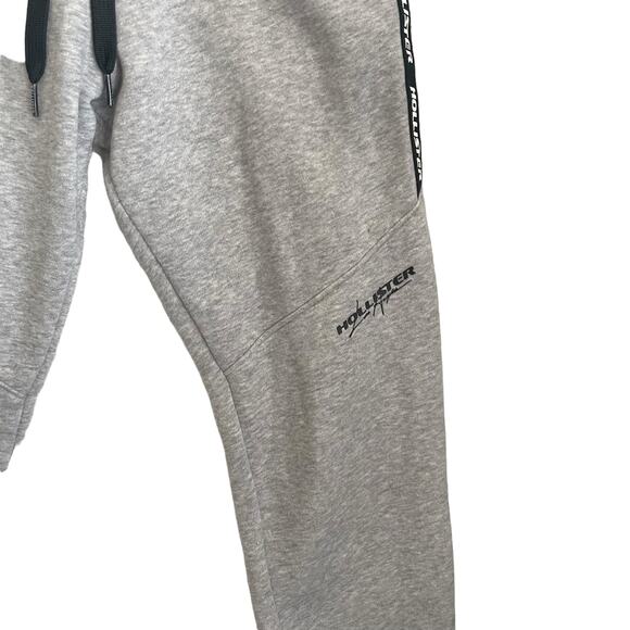 Hollister Women Joggers XS Gray Drawstring Waist Sweatpants Leisurewear Athletic - Picture 7 of 12